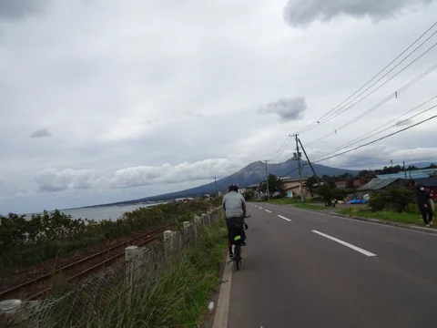 八雲から函館 27.0km地点