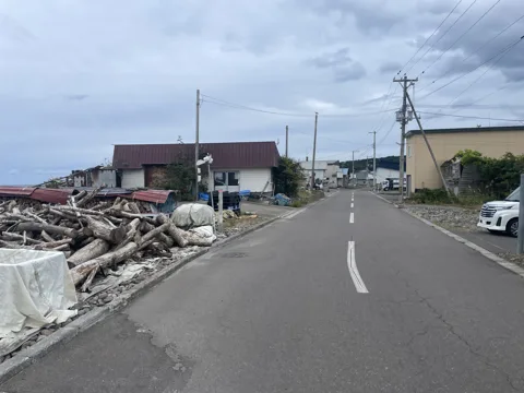 八雲から函館 八雲町落部