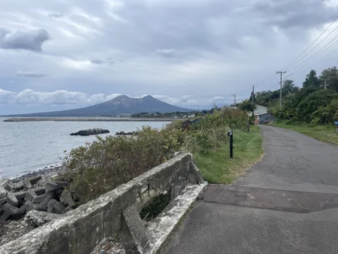 八雲から函館 森町富士見町