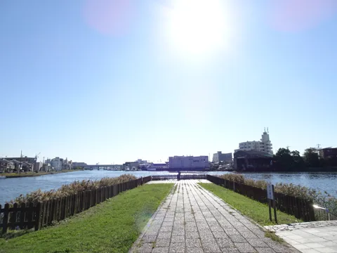 岐阜羽島から桑名・熱田 名古屋市熱田区神戸町