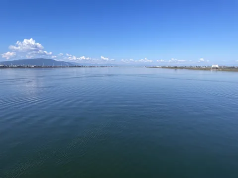 岐阜羽島から桑名・熱田 木曽川大橋