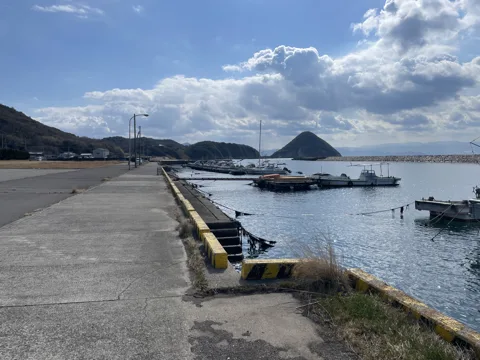 川之江から坂出 荘内半島大浜港