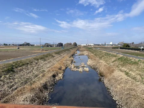 足利から籠原 太田市粕川町