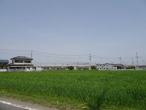高崎から前橋 8.0km地点