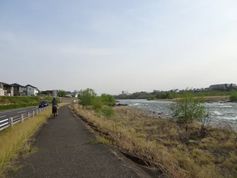 高崎から前橋 39.0km地点