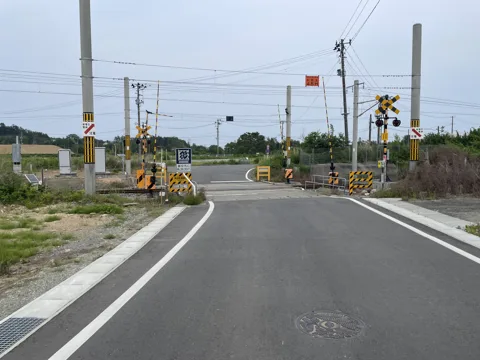 相馬から大熊町 大熊町下野上