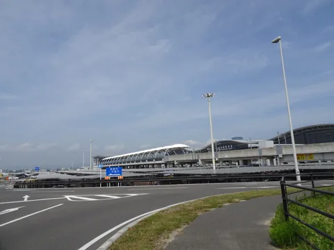 鳥の海から仙台空港 仙台空港