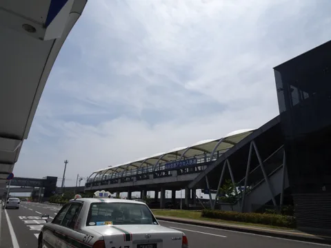 鳥の海から仙台空港 仙台空港駅