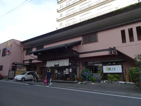 二本松から飯坂温泉 福島市飯坂町湯野