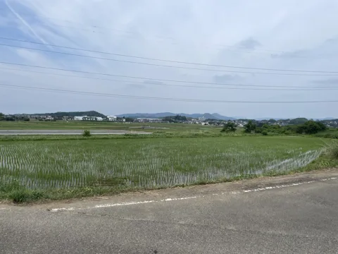 二本松から飯坂温泉 10.0km地点