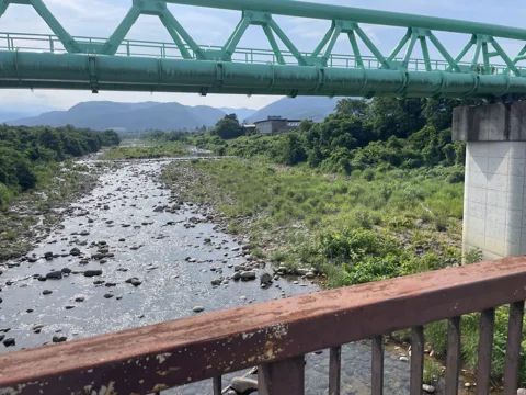 二本松から飯坂温泉 福島市大笹生