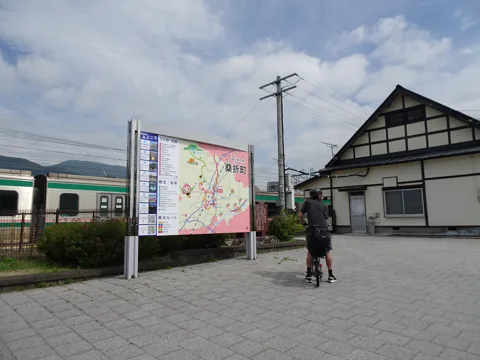 飯坂温泉から白石蔵王 桑折駅
