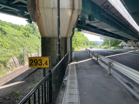 飯坂温泉から白石蔵王 国見町貝田