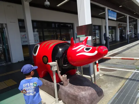 東山温泉から会津若松 会津若松駅