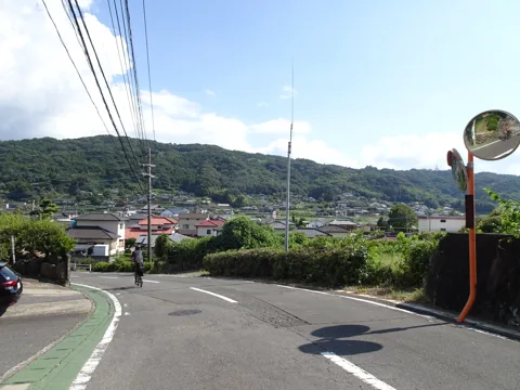 長崎空港から諫早 大村市岩松町
