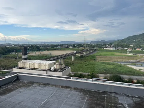 佐賀大和温泉から佐賀 佐賀大和温泉アマンディ