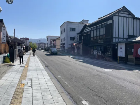 会津美里町から会津若松 会津若松市七日町