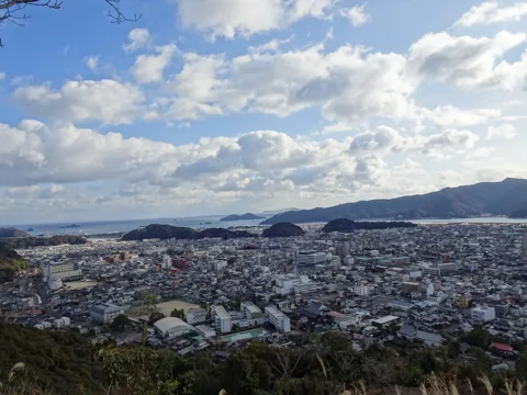大入島 城山