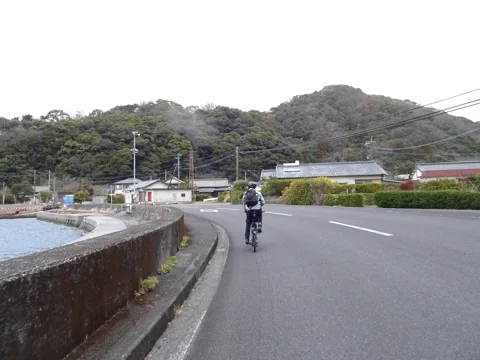 大入島 12.0km地点