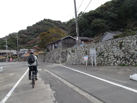 大入島 24.0km地点