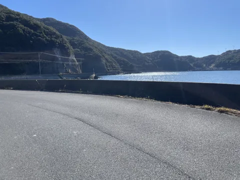 鶴御崎 32.0km地点