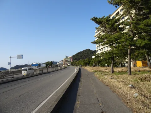 野辺地から浅虫温泉 55.0km地点