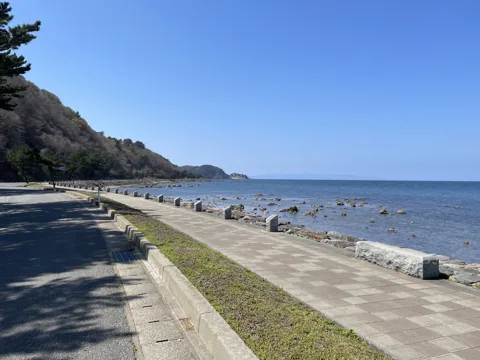 野辺地から浅虫温泉 33.0km地点