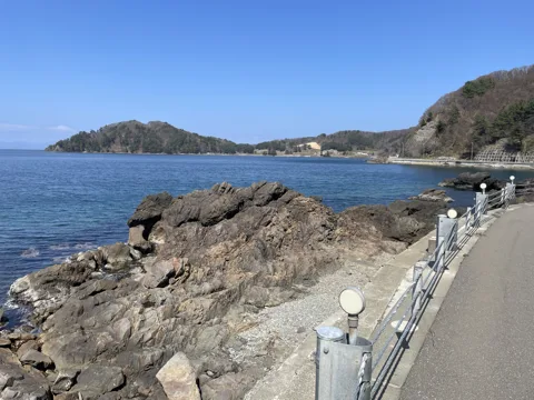 野辺地から浅虫温泉 40.0km地点