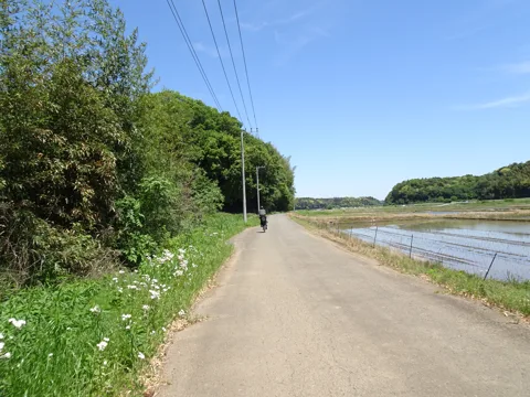 物井から印西・四街道 14.0km地点
