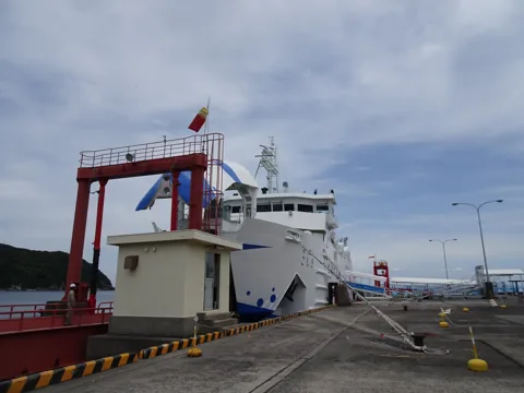 八代と甑島2 里港