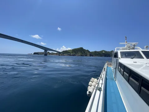 八代と甑島3 観光船かのこ