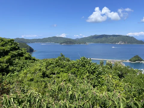 八代と甑島3 帽子山展望所