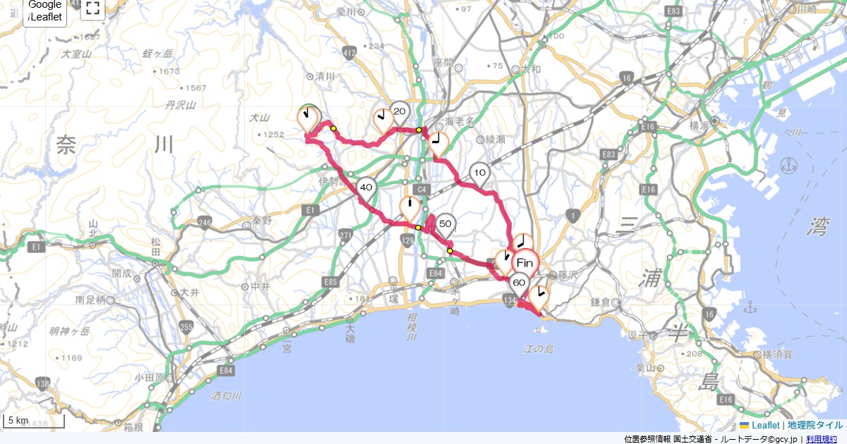七沢藤沢市本鵠沼,本鵠沼,サイクリング,地図,記録,自転車