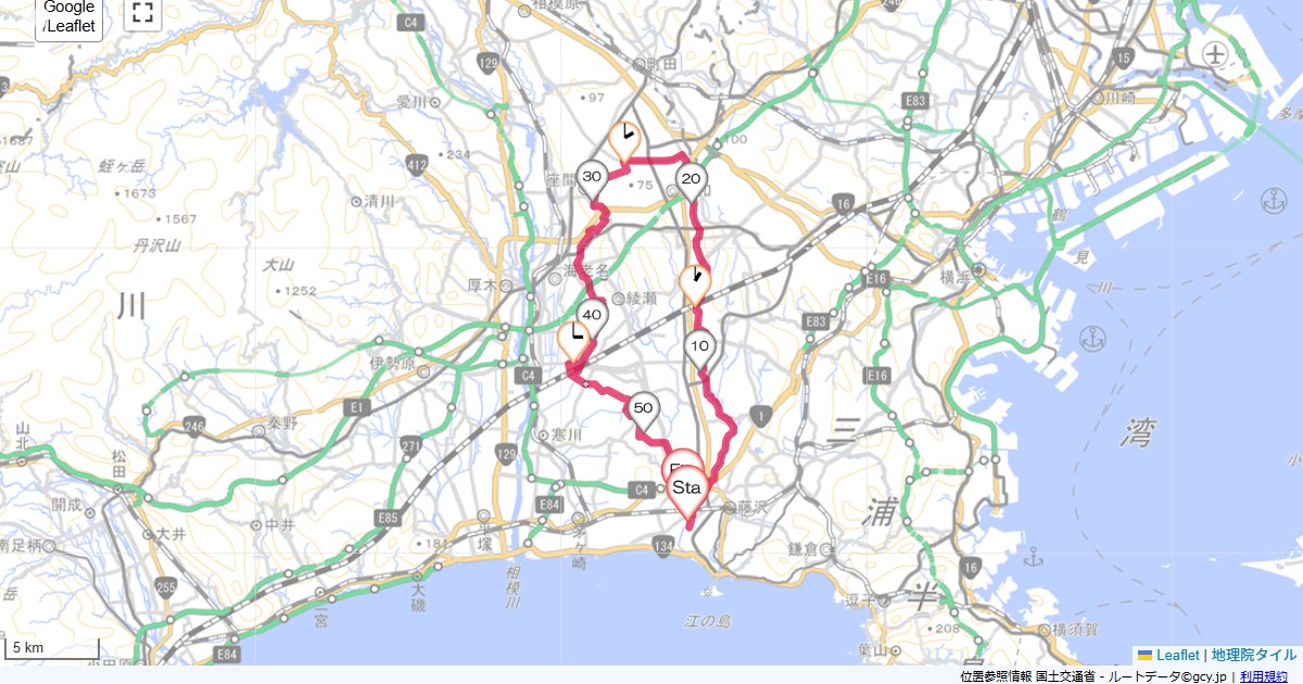 境川・目久尻川本鵠沼,藤沢市辻堂元町,サイクリング,地図,記録,自転車