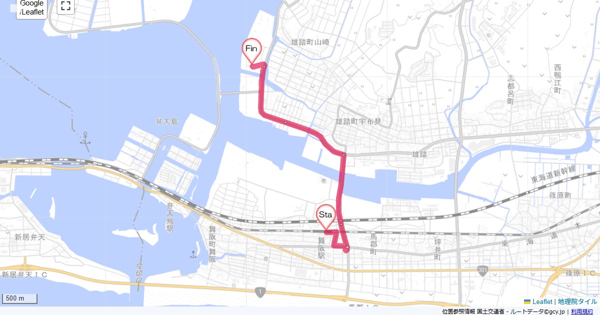 浜名湖浜松市西区馬郡町,浜松市西区雄踏町山崎,サイクリング,地図,記録,自転車