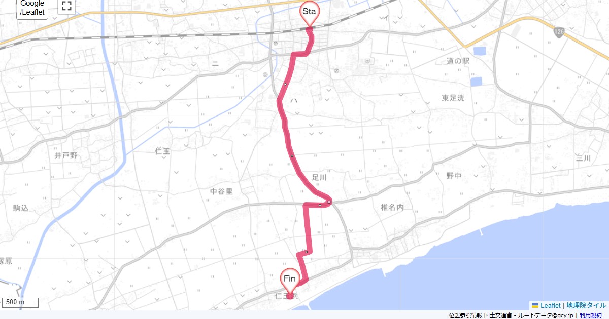 旭駅からかんぽの宿旭駅,かんぽの宿旭,サイクリング,地図,記録,自転車