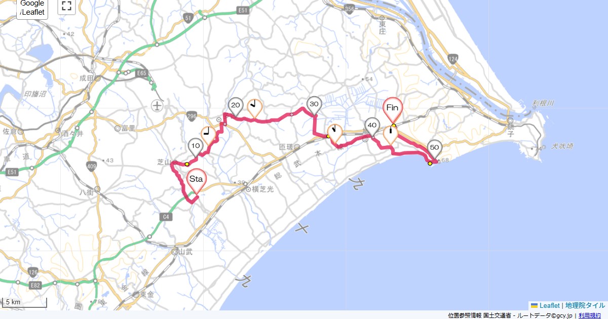 九十九里2旅籠屋九十九里店,飯岡駅,サイクリング,地図,記録,自転車