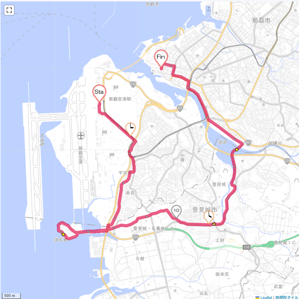 02/12 那覇空港から瀬長島・那覇